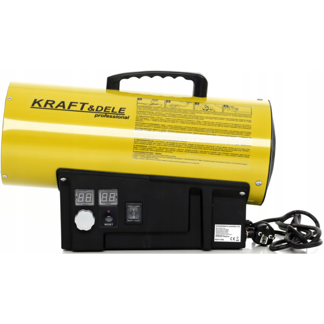 Теплова гармата газова Kraft&Dele 35кВт (Німеччина)