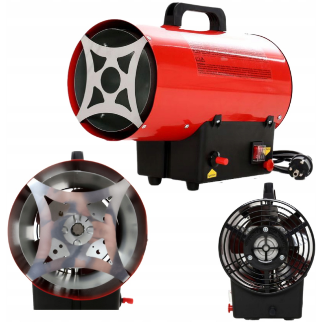 Теплова гармата газова Kraft Dele 15кВт KD11703 (Німеччина)