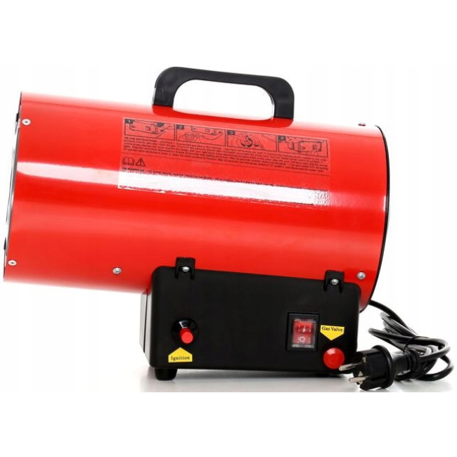 Теплова гармата газова Kraft Dele 15кВт KD11703 (Німеччина)