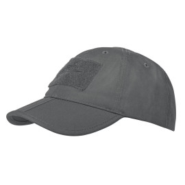 Бейсболка HELIKON-TEX Фолдинг ПоліКоттон Ріпстоп Шадоу Грей (CZ-BBF-PR-35)