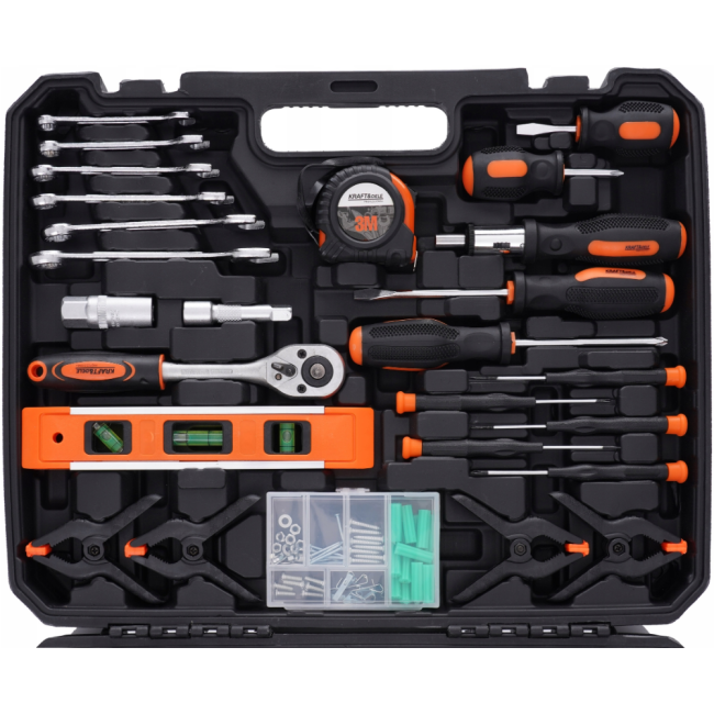 Набір інструментів Kraft&Dele 168 предметів (Польща)
