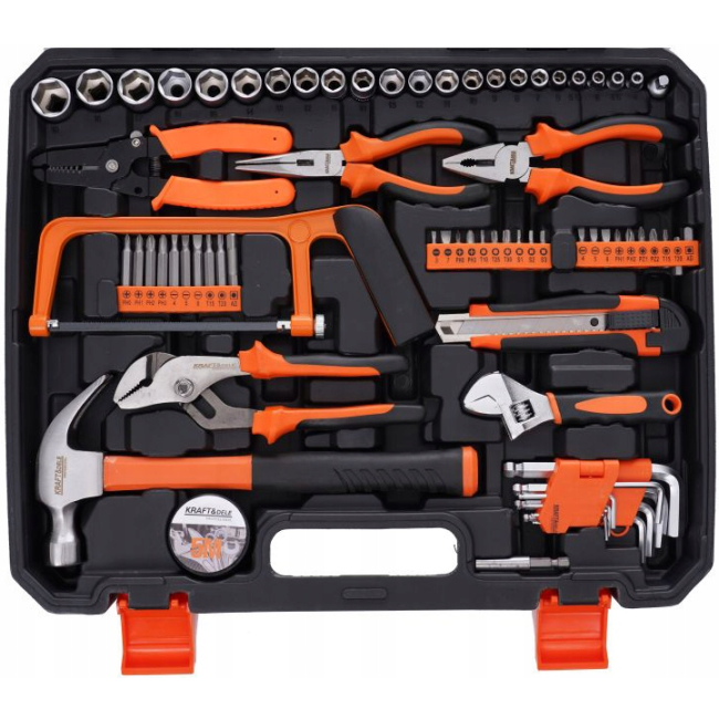 Набір інструментів Kraft&Dele 168 предметів (Польща)