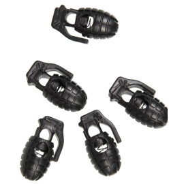 Набір стопперів MIL-TEC Pineapple 10 шт Black (13458232)