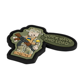 Шеврон PATCH M-TAC Quick Save PVC (51348347) Multicam