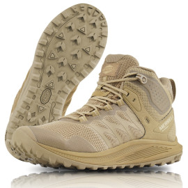 Треккінгові черевики MERRELL Nova 3 Тактікал Мід ВП Дарк Койот (J005051)
