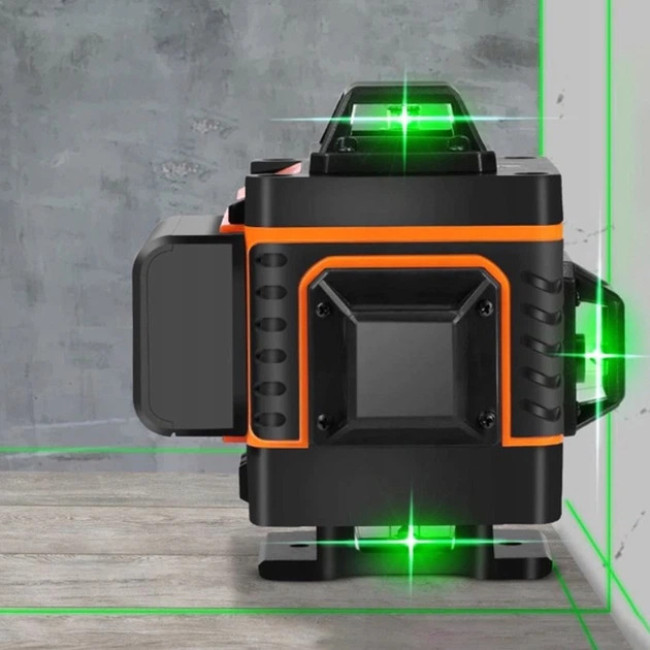 16-строчний лазерний рівень 360° BIGSTREN 25м (Польща)