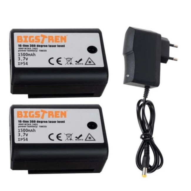 16-строчний лазерний рівень 360° BIGSTREN 25м (Польща)