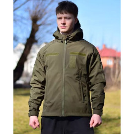 Куртка КОДОР Softshell з флісом Olive (V1Olive)