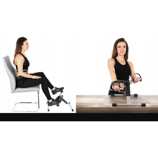 Велотренажер для дома складний Trizand 9642 спортивний міні велосипед для схуднення