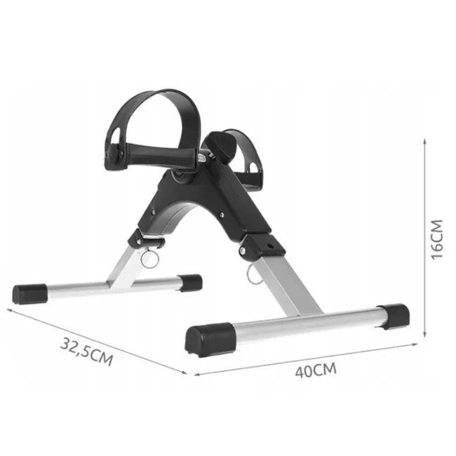 Велотренажер для дома складний Trizand 9642 спортивний міні велосипед для схуднення