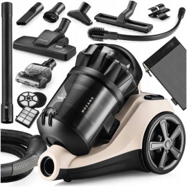 Циклонний пилосос без мешка Mozano Max Cyclonic 4000W Beige