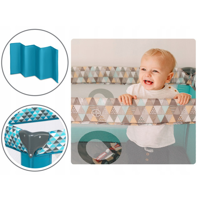 Манеж Lionelo Stefi GREEN TURQUOISE