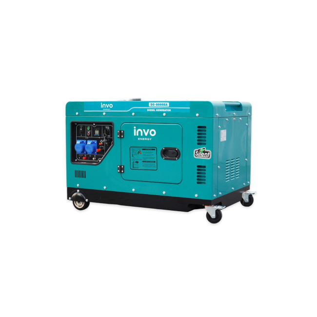 Генератор дизельний INVO DS-8000EA в кожусі, 7,5/8кВт, 230В