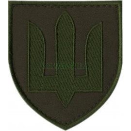 Шеврон PATCH ПАТРІОТ Сухопутні війська ЗСУ олива