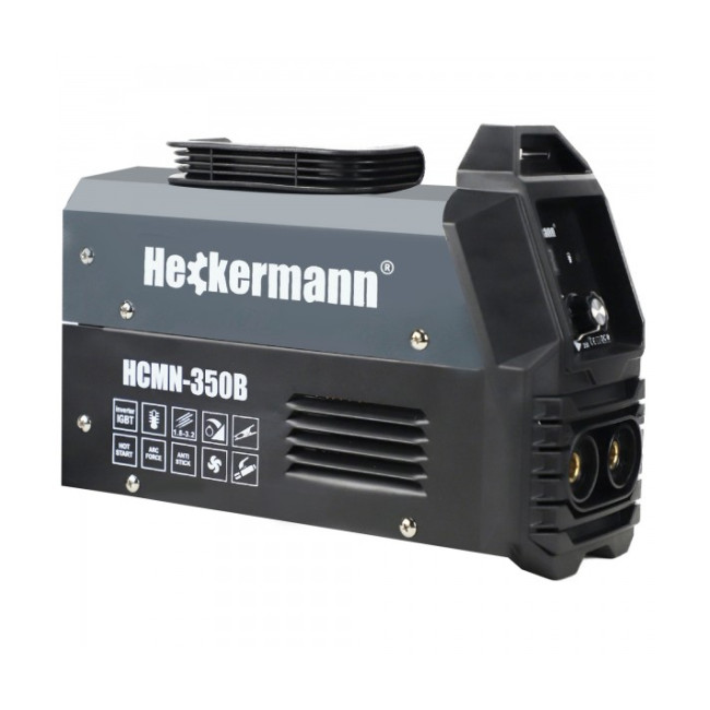 Інверторний зварювальний апарат з функцією гарячого пуску Heckermann HCMN-350B