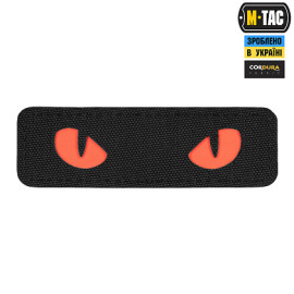 Шеврон PATCH M-TAC Cat Eyes лазер кат флуоресцентна (51495992) Чорний/GID