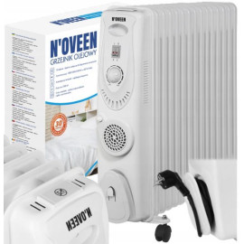 Масляный обогреватель радиатор Noveen 2500 Вт + 400 Вт Турбо