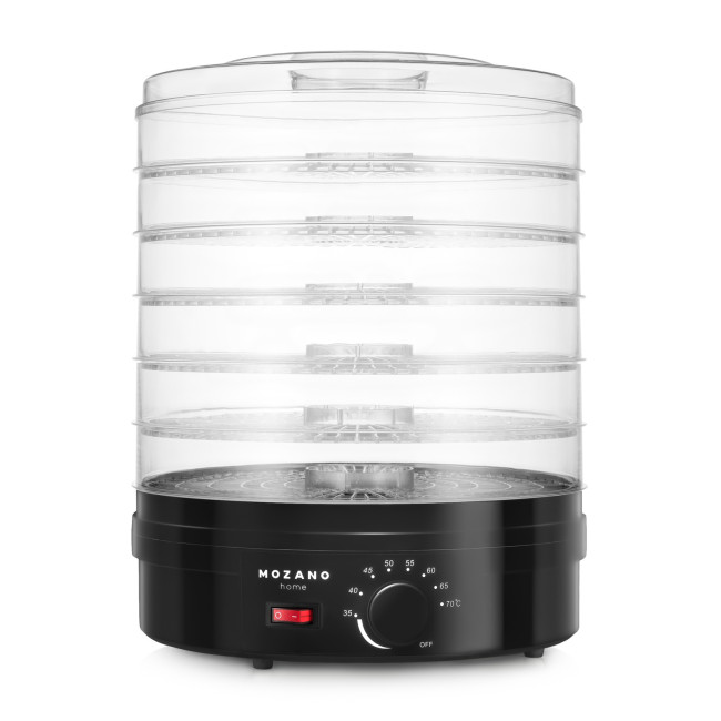 Сушка дегидратор Mozano Food Dehydrator 500 W Czarna