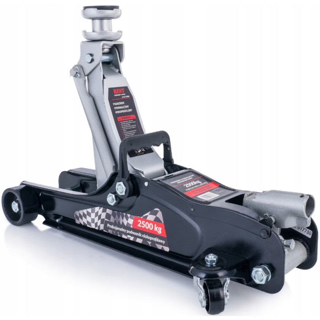 Домкрат подкатной гидравлический 2.5т низкопрофильный Best Tools (Польша)