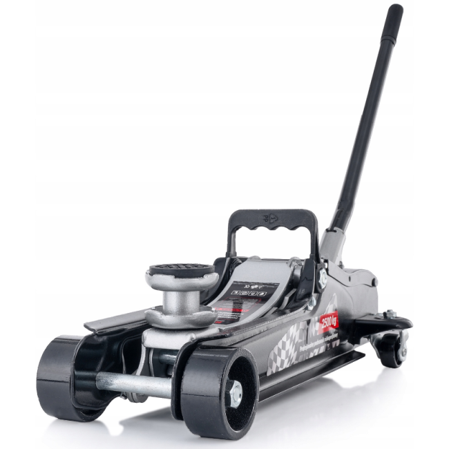 Домкрат подкатной гидравлический 2.5т низкопрофильный Best Tools (Польша)