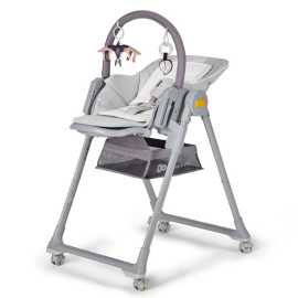 Стульчик для годування 2в1 KiderKraft LASTREE Grey