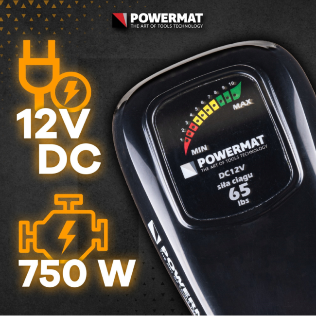 Електродвигун Powermat 750Вт 65lbs (Польща)