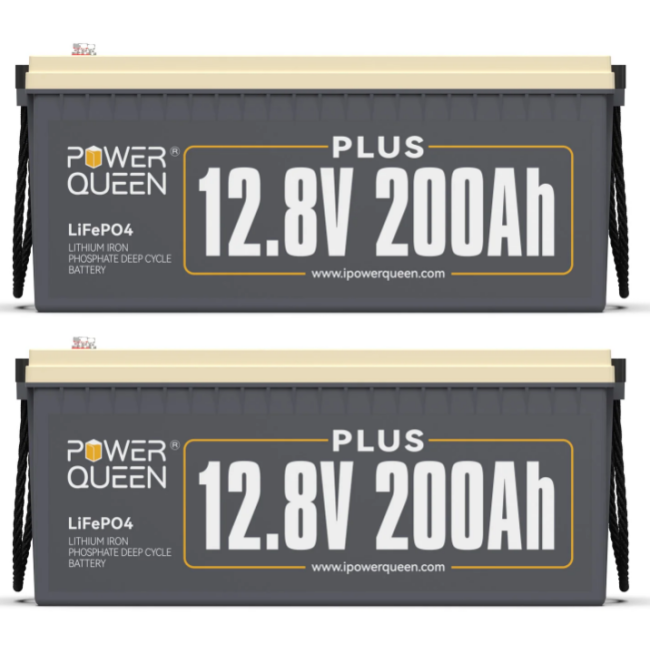 Аккумулятор LifePo4 200Ач Plus 12,8V 2560Wh BMS PowerQueen (Германия)