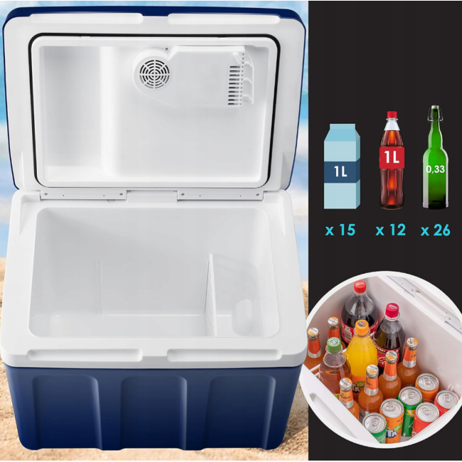 Автохолодильник компресорний Blow 12В 230В 42л (Польща)