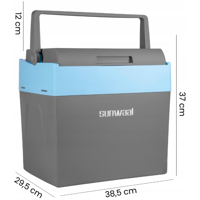 Автохолодильник MalTec 25л 12В/230В серый (Польша)