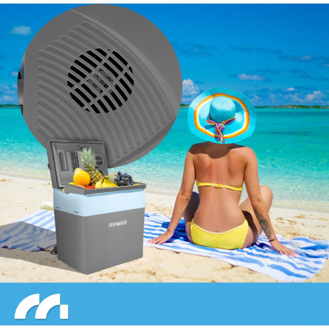 Автохолодильник MalTec 25л 12В/230В серый (Польша)