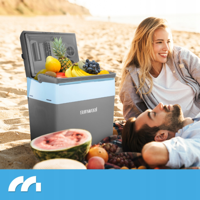 Автохолодильник MalTec 25л 12В/230В серый (Польша)