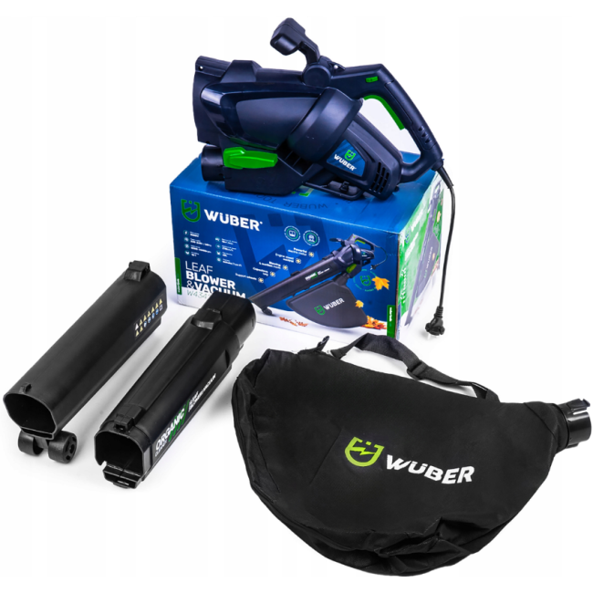 Садовый пылесос электрический Wuber 3000Вт 40л (Польша)