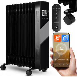 Масляний обігрівач 11 ребер MalTec 2500Вт (Польща)