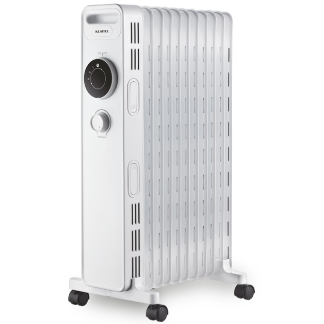 Масляный радиатор KUMTEL KUM-White