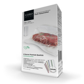 Плівка для вакууматора гофрована CASO 2 рулони в комплекті 25 x 600 см (1225)