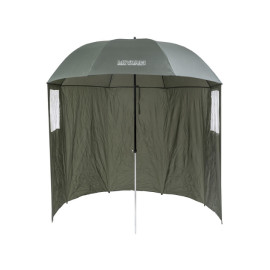 Складана коропова парасолька + бічна шторка Mivardi Umbrella Easy Nylon + side cover
