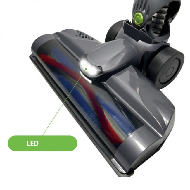 Аккумуляторный пылесос Royalty Line CVC-9316 СЛОВАКИЯ (SOLIN) Green беспроводной вертикальный с турб