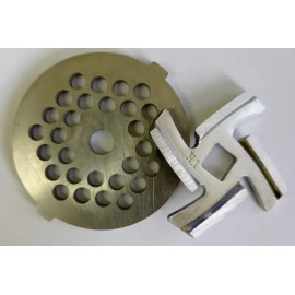 Нож и решетка для мясорубки ROYALTY LINE RL-EMG 9