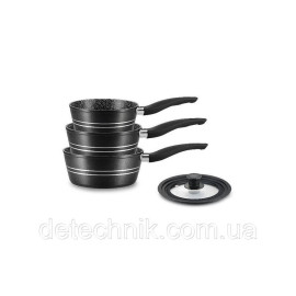 Набір сотейників Royalty Line RL-FS3M Black/n