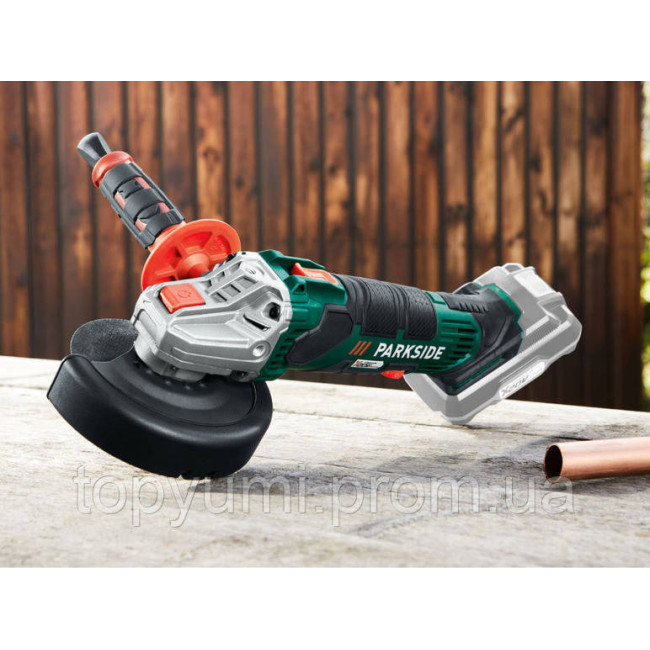 Акумуляторная кутова шліфувальна машина PARKSIDE 20V, PWSA 20-Li C4 з Німеччини