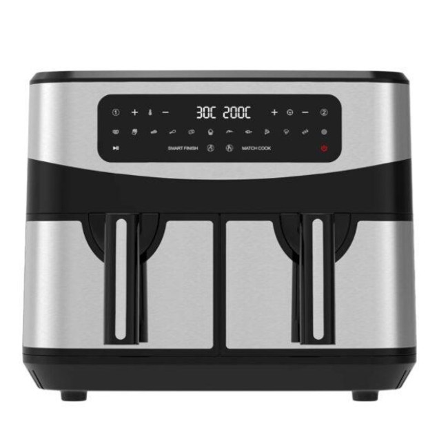 Мультипечь-аерофритюрниця двойная 11 л нержавіюча сталь