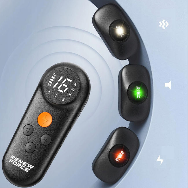 Електроошийник для тренування собак RENEW FORCE 1000м + пульт дистанційного керування (Польща)