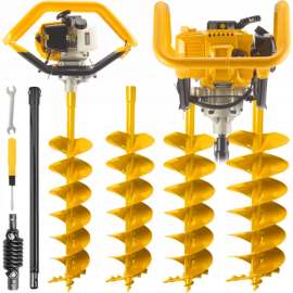 Мотобур бензиновий Majster Polska 6 к.с. (Польща)