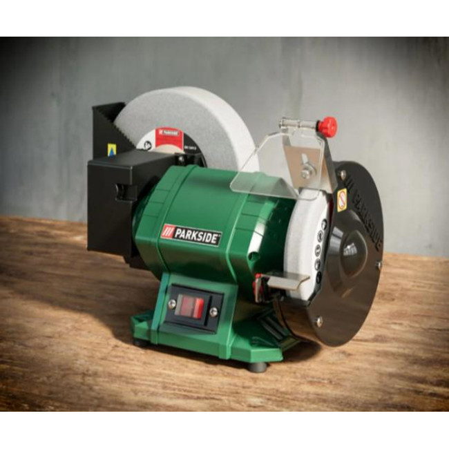 Точильний станок 2в1 мокрого і сухого точіння ПАРКСАЙД PNTS 250 C2