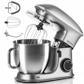 Тестомес міксер планетарний Zeegma PLANEET CHEF GREY 2200 Вт