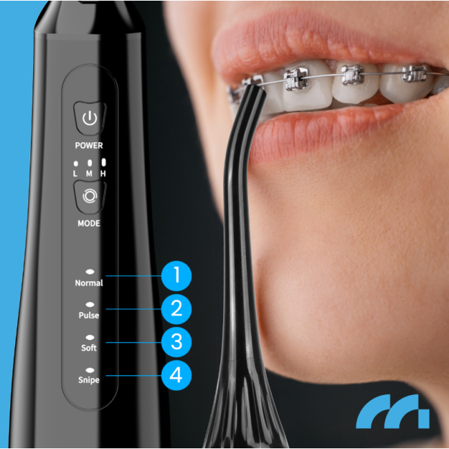 Безпровідний іригатор Maltec Toothie X50 чёрный (Польша)