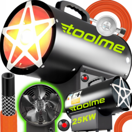 Теплова пушка газова Toolme 25кВт (Польща)