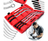 Набір ключів для натягувачів ременя ГРМ Mar-Pol M57637, довгі ключі 470 мм, 12-гранні