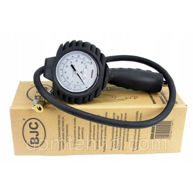 Пистолет для накачки колес с манометром BJC 0-12bar MAR-POL M80703