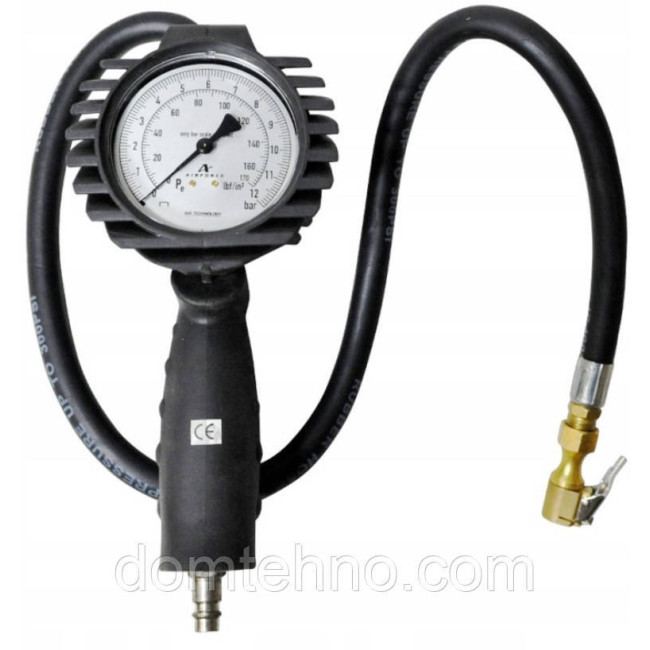 Пистолет для накачки колес с манометром BJC 0-12bar MAR-POL M80703